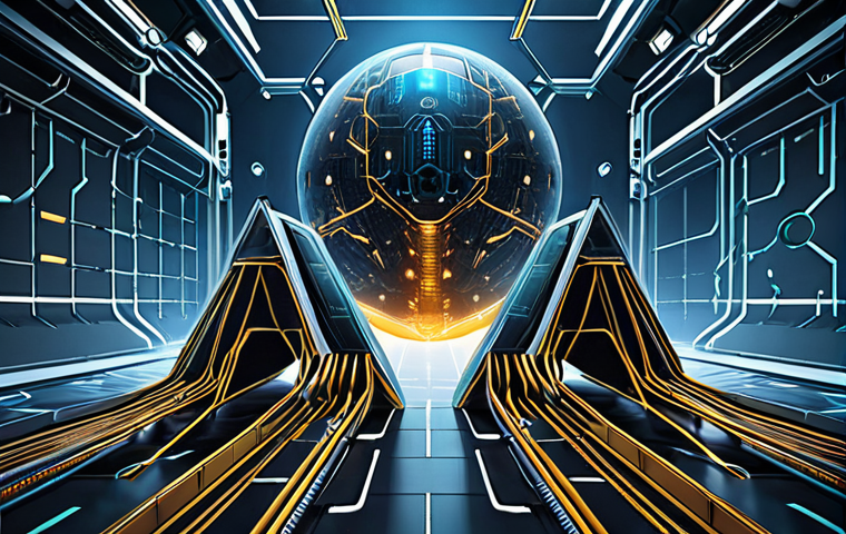 A dynamic conceptual image illustrating the **consolidation in the defense industry**. Visualize large, robust, metallic structures symbolizing established defense companies, actively integrating and absorbing smaller, luminous, and intricate digital entities representing innovative tech startups specializing in AI, cybersecurity, and space tech. Overlay with flowing data streams and circuit board patterns, suggesting advanced technology and complex supply chains. The backdrop should hint at a global, strategically tense environment. *Style: Futuristic, high-tech, industrial, strategic, M&A focus, strong sense of integration and growth.*